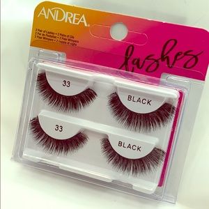 🔥3/10🔥AnDrea 2 Pair Lashes Black 33